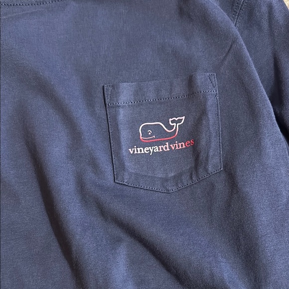Vineyard Vines Blue Long Sleeve Tee - Picture 3 of 5
